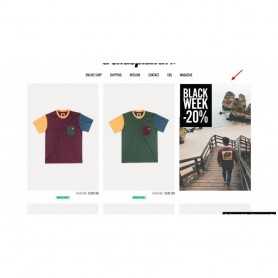 Product list banners manger (categories page banner) Module PrestaShop