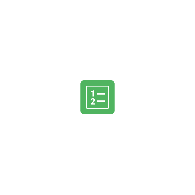 Numéro de référence de la commande Personnalisé