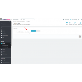Disable Category by language and redirect other category
