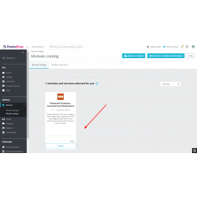 Featured Products - Carousel and Responsive