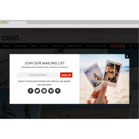 Prestashop Popup Newsletter
