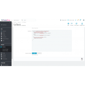 Custom CSS and JS frontend