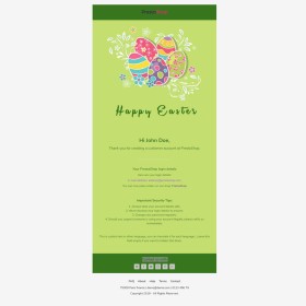 Beautiful - Template emails and for emails of modules Prestashop