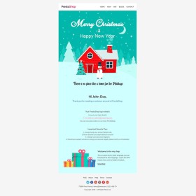 Beautiful - Template emails and for emails of modules Prestashop