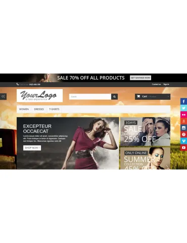 Prestashop Background Changer Custom - Ultimate
