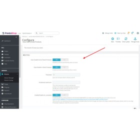 Prestashop Auto Hide Unhide Products Enable/Disable - Stock Change