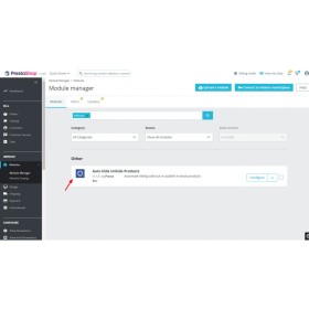 Prestashop Auto Hide Unhide Products Enable/Disable - Stock Change
