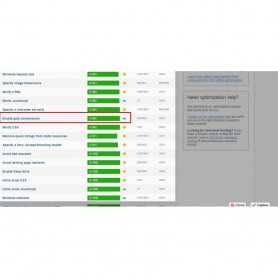GZIP Compression Module PrestaShop