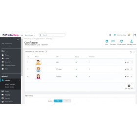 Prestashop  WhatsApp Online Live Chat - multi Users and Categories