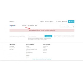 Prestashop Disable / Enable Category by language and redirect