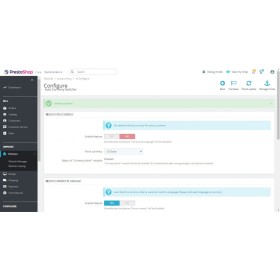 Prestashop Auto Currency And Language Switcher - Geolocation