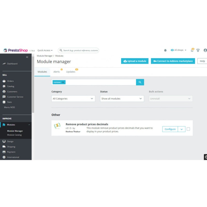 Prestashop Product Price decimals Add Remove Prestashop Product Price decimals Add Remove