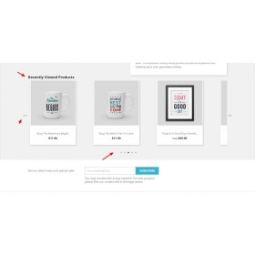 Prestashop Recently Viewed Products - Ultimate carousel
