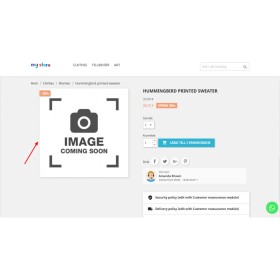 Prestashop Ta bort trasiga och skadade bilder