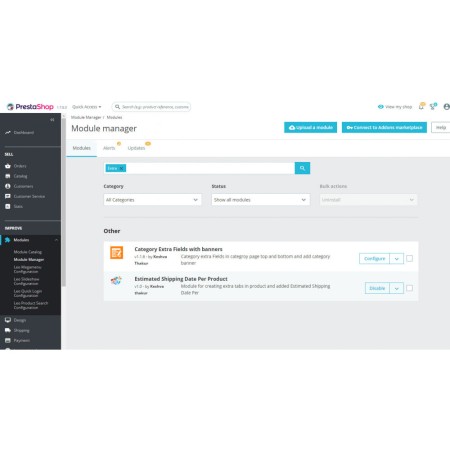 Prestashop Extra Category Description with Banners - SEO