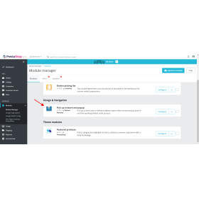 Pickup in store and no delivery address filI Prestashop