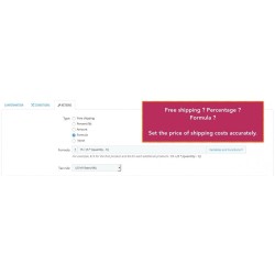 Advanced Shipping Cost Plus Prestashop