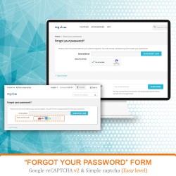 Prestashop CAPTCHA - reCAPTCHA - Anti spam - Anti fake account