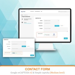 Prestashop CAPTCHA - reCAPTCHA - Anti spam - Anti fake account