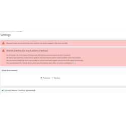 Klarna Checkout Prestashop